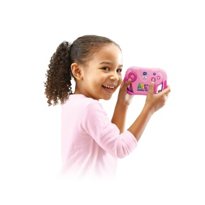 Consola de invatare VTech ABC Smile TV roz, HDMI, 15 niveluri, pentru 3-7 ani - Img 3