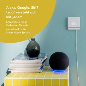 Controler inteligent pentru aer conditionat Tado V3, cu stand, compatibil Alexa si Google Assistant - Img 8
