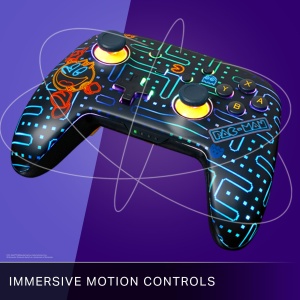 Controler wireless imbunatatit PowerA pentru Nintendo Switch cu Lumectra - PAC-MAN NEON ARCADE - Img 7