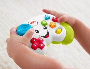 Controller de jocuri Fisher-Price Laugh Learn pentru copii, 2 moduri muzicale - Img 3