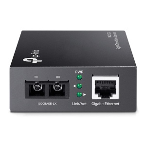 Converter media TP-Link MC210CS Gigabit, extern, distanta fibra 20 km - Img 3