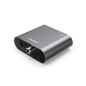 Convertor audio digital la analog Hama, 2 intrari digitale, USB, argintiu - Img 1
