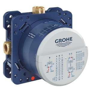 Corpul de instalatie GROHE Rapido SmartBox, universal, 2 intrari, 75-105 mm
