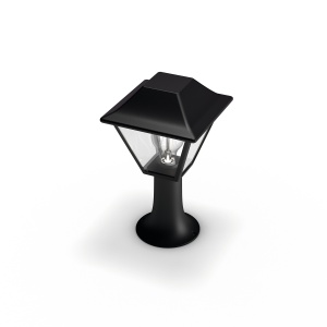 Corpuri de iluminat Philips Alpenglow pentru exterior, priza E27, rezistente la apa, negru, IP44 rezistente la intemperii - Img 2