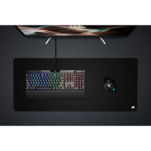 Corsair MM350 PRO Premium Fabric Mouse Pad (93 x 40 cm suprafata, tesatura micro-tesatura, cauciuc de plus de 4 mm grosime, margini durabile anti-sfasiere) Extended XL, Negru - Img 4