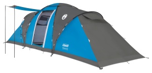 Cort Coleman Spruce Falls 4 persoane cu 2 camere, 3000 mm impermeabil, 12.2 kg