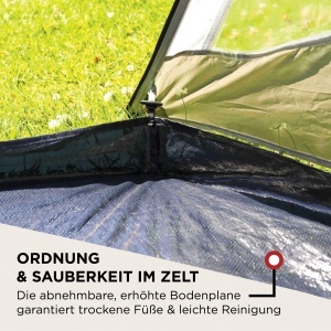 Cort de camping Coleman Coastline 3 Plus pentru 3 persoane, impermeabil 3000mm - Img 3