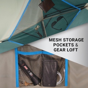 Cort de camping Coleman Skydome pentru 6 persoane, rezistent la apa, 20 mai mult spatiu - Img 6