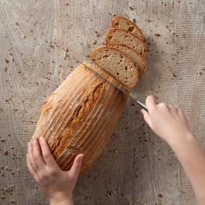 Cos de dospit Zenker 30 cm din rattan natural pentru paine artizanala - Img 3