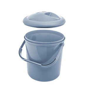 Cos de gunoi pentru scutece Rotho Babydesign Bella Bambina, albastru, din plastic reciclat - Img 2