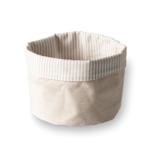 Cos de paine Lacor 60089, design reversibil, 15 cm, din bumbac si poliester