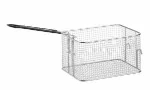 Cos de prajire Hendi, otel inoxidabil, 4L, maner rezistent la caldura, 208x140x125mm