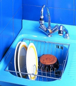 Cos de spalat Metaltex Lipsia 36 x 33 cm, Polytherm, inox - Img 4