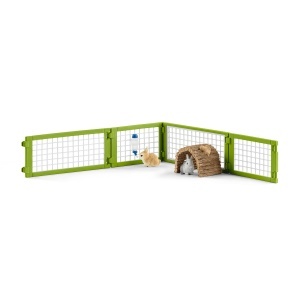 Cotet pentru iepuri Schleich Farm World 42420, 8 piese, pentru copii de la 3 ani - Img 3