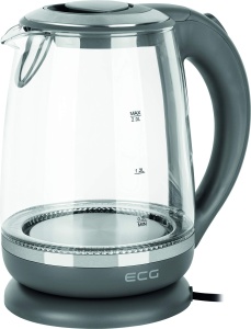 Cratita electrica ECG RK 2020, sticla gri, material de calitate, design robust - Img 1