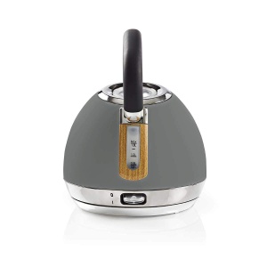 Cratita electrica Wasserkocher 1.8 l 2200 W gri cu protectie la fierbere - Img 4
