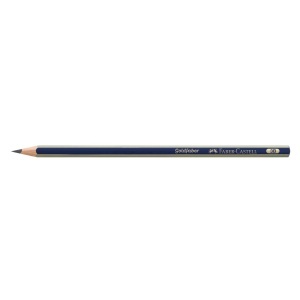 Creion Faber-Castell 112503, set 12 creioane, duritate 3B, culoare neagra - Img 2
