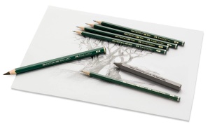 Creion Faber-Castell Castell 9000 B, 12 bucati, bruchfest, ecologic - Img 3