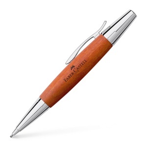 Creion mecanic Faber-Castell e-motion Birnbaum, 1,4 mm, metalic