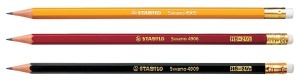 Creion STABILO Swano cu radiera, HB, bruchsicher, disponibile in 3 culori - Img 2