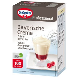 Crema Profesionala Dr. Oetker Bayerische, 1 kg, cu Aroma de Vanilie