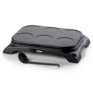 Crepe Maker DOMO DO8709P Pancake Maker 1000W Antiaderent 6 Portii - Img 4