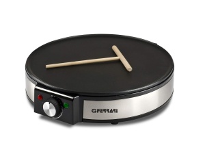Crepe maker G3 Ferrari G10098, 1200W, placa inox 30cm, termostat ajustabil