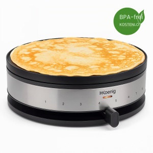 Crepe Maker H.Koenig KREP56, 1500W, 2 in 1, Placi Antiaderente - Img 4