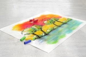 Creta pastel Faber-Castell 128272, mini, 72 culori, seaca, intensa - Img 6