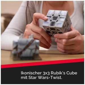 Cub Rubik Star Wars Mandalorian 3x3 cu Stativ, Jucarie pentru Adulti si Copii - Img 3