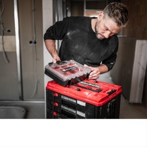 Cufar cu sertare Einhell E-Case, 3 sertare, capacitate 1000 kg, sistem modular - Img 5