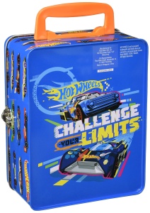 Cufar pentru masini Hot Wheels Theo Klein 2883, metal, 18 masini, 21 x 15,5 x 8,5 cm - Img 3