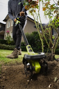 Cultivator electric RYOBI RY18CVA-0, 18V, 300 rotmin, 4 cutite - Img 3