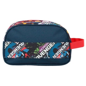 Cultura beutel Avengers Legendary, 26x16x12 cm, polyester, albastru - Img 3
