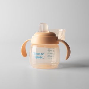 Cupa de tranzitie Tommee Tippee 150 ml, verde si portocalie, 2 bucati - Img 3
