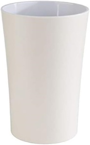 Cupa pentru dressing APS Pastell, 1.5 litri, 13 cm, alba, melamin