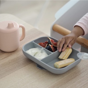 Cupa pentru invatare Beaba 913544, din silicon, cu 2 manere, culoare salbagrun - Img 7