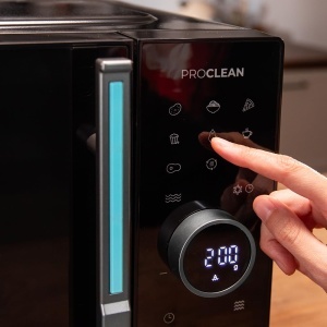 Cuptor cu microunde Cecotec Proclean 6120, 23L, 800W, Touchscreen - Img 5