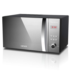 Cuptor cu microunde HAEGER Magic Micro 26L 800W, 5 niveluri putere, timer 60 minute