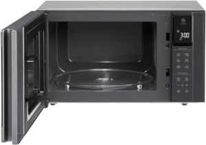 Cuptor cu microunde LG MS2595CIS cu tehnologie Smart Inverter, capacitate 25 litri, 1000 W, programe automate, niveluri de putere reglabile si functie EasyClean, argintiu - Img 10