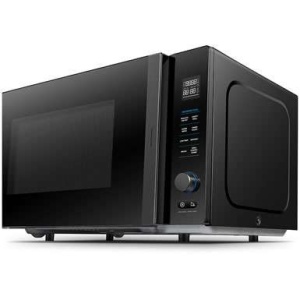 Cuptor cu microunde si friteuza cu aer cald 4 in 1 Toshiba 25L, 2100W, Inverter , functie grill, usor de curatat, Email Antibacterian, 36 Moduri de Gatire, Negru - Img 6