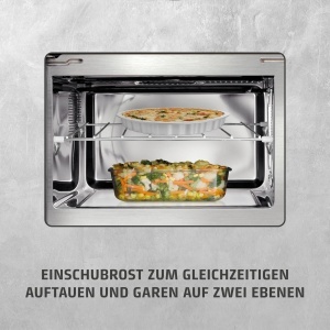 Cuptor cu microunde si grill CASO MG20 Ceramic 20L 800W 14 programe automate - Img 7