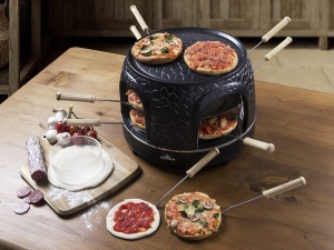 Cuptor de Pizza Bestron, 1150W, pentru 8 persoane, negru - Img 4