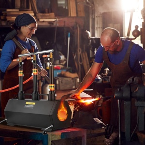 Cuptor de Sudura VEVOR JHLJS03AD, 3 Brenneri, Capacitate Mare, 1427 C - Img 8
