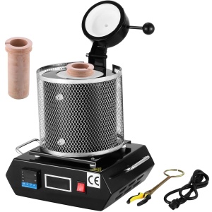 Cuptor de topire VEVOR 1350 W, 1 kg capacitate, 1150 C
