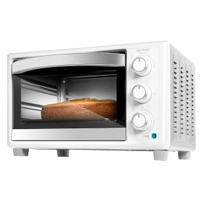 Cuptor electric Cecotec Minibackofen Bake Toast 2300, 23 L, 1500 W, alb