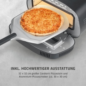 Cuptor electric pentru pizza CASO PizzaChef 430, 80-430C, cu Pizzastein 33x33 cm - Img 8