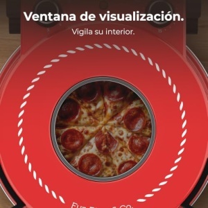 Cuptor electric pentru pizza Cecotec Fun PizzaCo Mamma Mia Window 1200W temperatura 400degC placi ceramice - Img 11