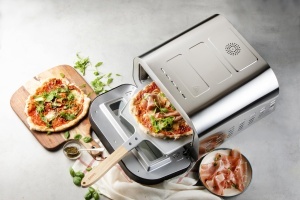 Cuptor electric pentru pizza DOMO DO9289PZ, 1700 W, 6 programe, temperatura 80-450 C - Img 4