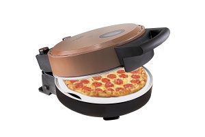 Cuptor pentru pizza Bestron APZ500CO, 320C, cu piatra de cuptor, culoare cupru